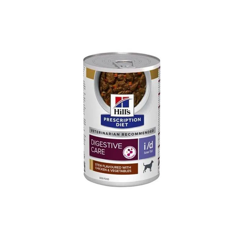 HILLS Diet Canine Stew i/d Low Fat csirkehússal és zöldségekkel ÚJ konzerv 354 g