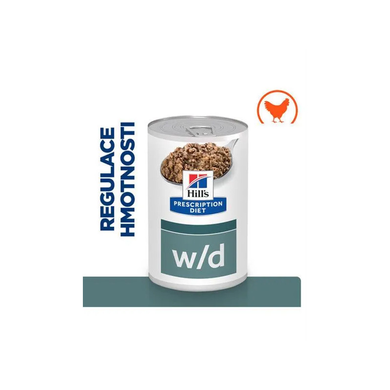 HILLS Diet Canine w/d KONZ NEW 370 g