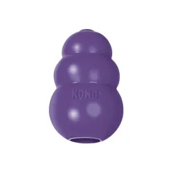 Kong Dog Senior játék gránát alakú, lila, természetes gumi, M 7-16 kg