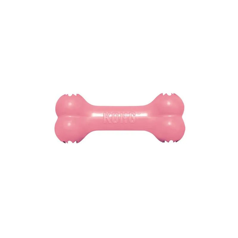 Kong Dog Puppy Csont lila, természetes gumi, S