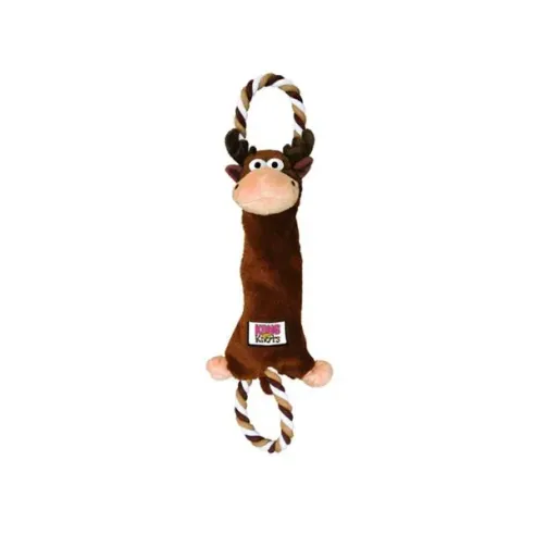 Játék Kong Dog Knots Húzókötél Szarvas, sípoló, poliészter, M/L