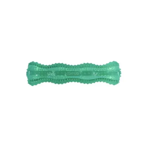 Kong Dog Squeezz Dental Rúd, tölthető, kék-zöld, hőre lágyuló gumi, M