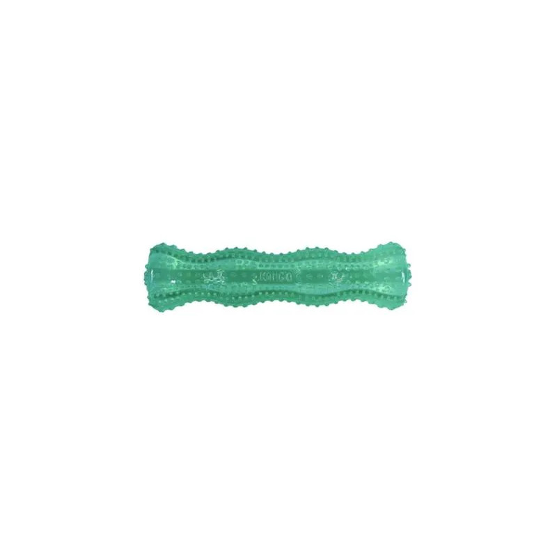 Kong Dog Squeezz Dental Rúd, tölthető, kék-zöld, hőre lágyuló gumi, M