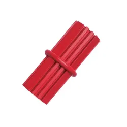 Kong Dog Dental Stick, tölthető, piros, természetes gumi, L