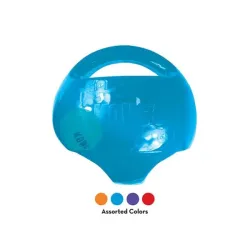 KONG Jumbler játék labda sípolóval, hőre lágyuló gumiból, M/L