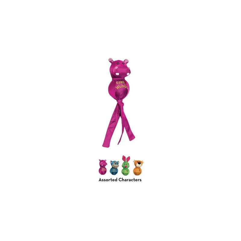 Játék Kong Dog Wubba Ballistic, sípolós, nylon/vinyl, S