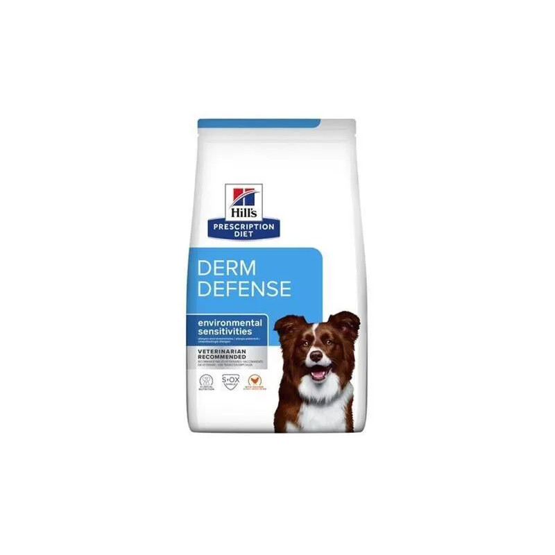 HILLS Diet Canine Derm Defense Dry NEW 4 kg