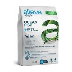 Alleva HOLISTIC macska felnőtt óceáni hal & kender & aloe vera 10 kg