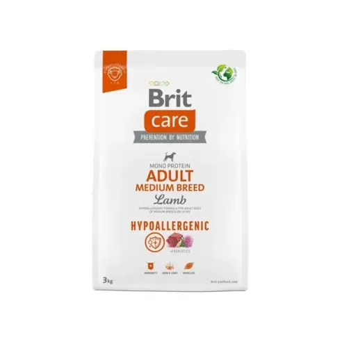 Brit Care dog Hypoallergenic Adult Medium Breed 3 kg