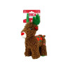 Kong Dog Holiday Sherps™ Reindeer sípolóval, poliészter, M játék