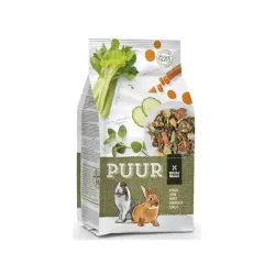 PUUR nyúl - gourmet müzli nyulaknak 2 kg + bell pepper & brokkoli rúd ajándékba (a csomagban található)