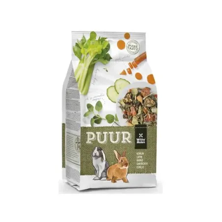 PUUR nyúl - gourmet müzli nyulaknak 2 kg + bell pepper & brokkoli rúd ajándékba (a csomagban található)