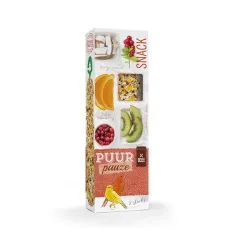 PUUR pauze Sticks kanári áfonya & kivi - ízletes gyümölcsös rudak 60 g
