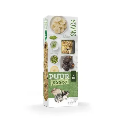 PUUR pauze Sticks banán & datolya - finom rudak nyulaknak és rágcsálóknak 110 g