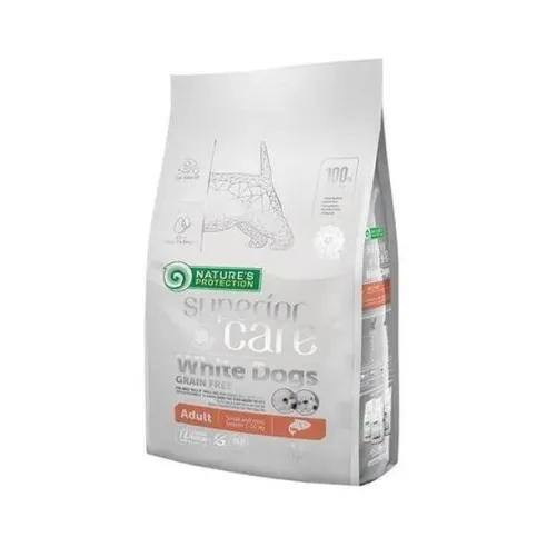 Natures P Superior care white dog GF adult  salmon small&mini 1,5 kg