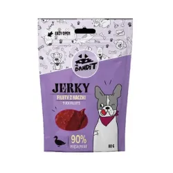 Jutalomfalat Mr. Bandit jerky kacsa filé 80g