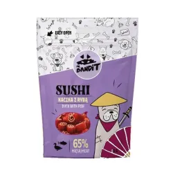 Mr. Bandit sushi kacsával és hallal 80g