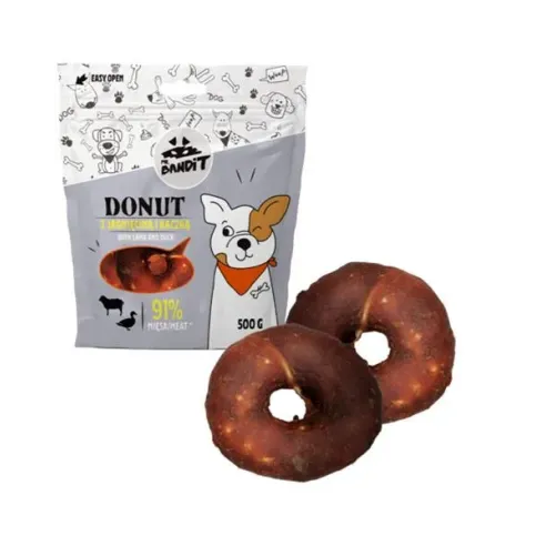 Pamlsok Mr. Bandit donut with lamb 500g