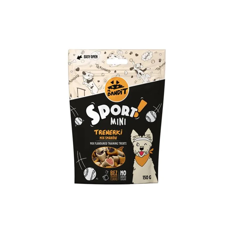 Mr. Bandit sport mini mix ízesítésű tréning jutalomfalat 150g