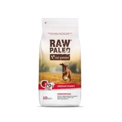 VetExpert Raw Paleo puppy medium marha 10 kg