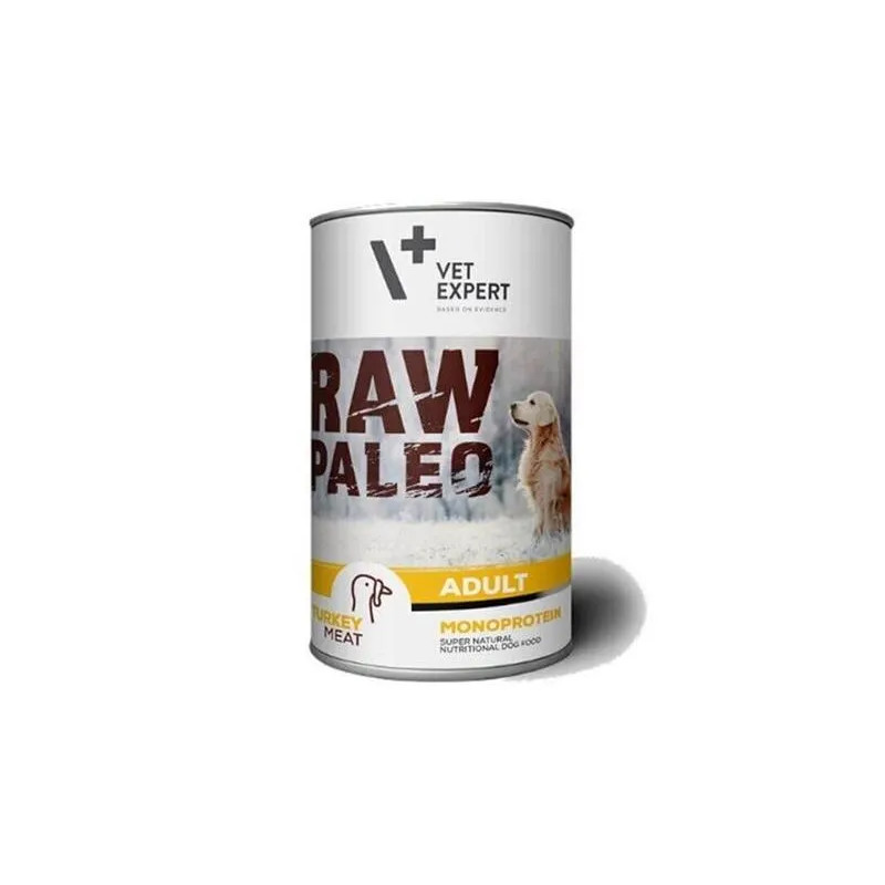 VetExpert Raw Paleo adult pulyka konzerv 800 g