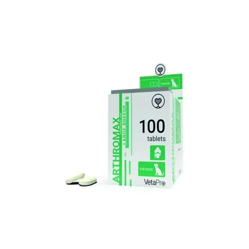 VetaPro Arthromax nagytestű fajtáknak 100 tbl.