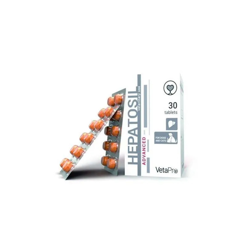 VetaPro Hepatosil Advanced 30 tbl.
