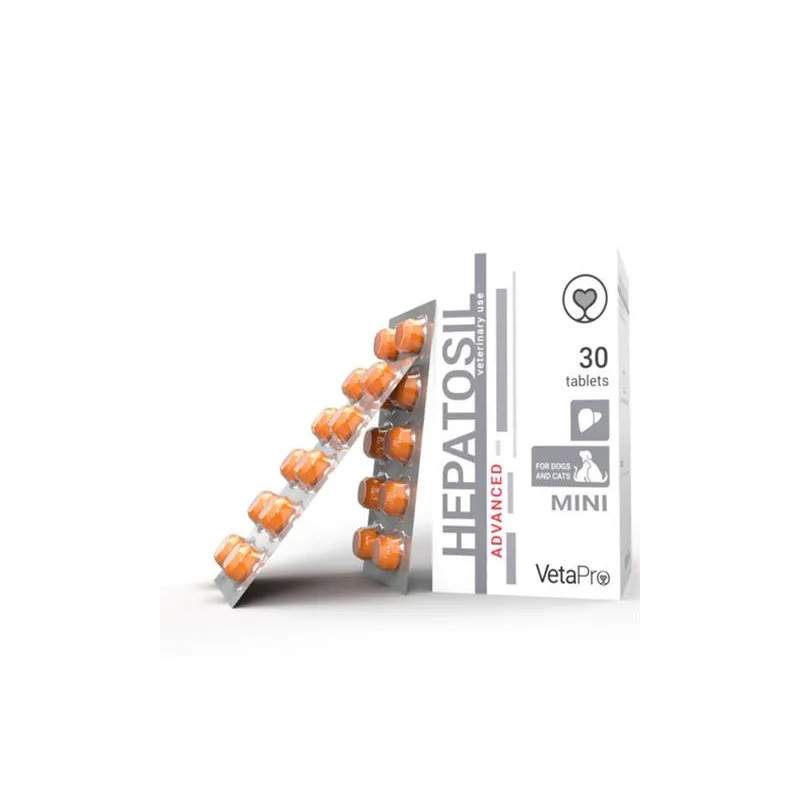 VetaPro Hepatosil Advanced MINI 30 tbl.