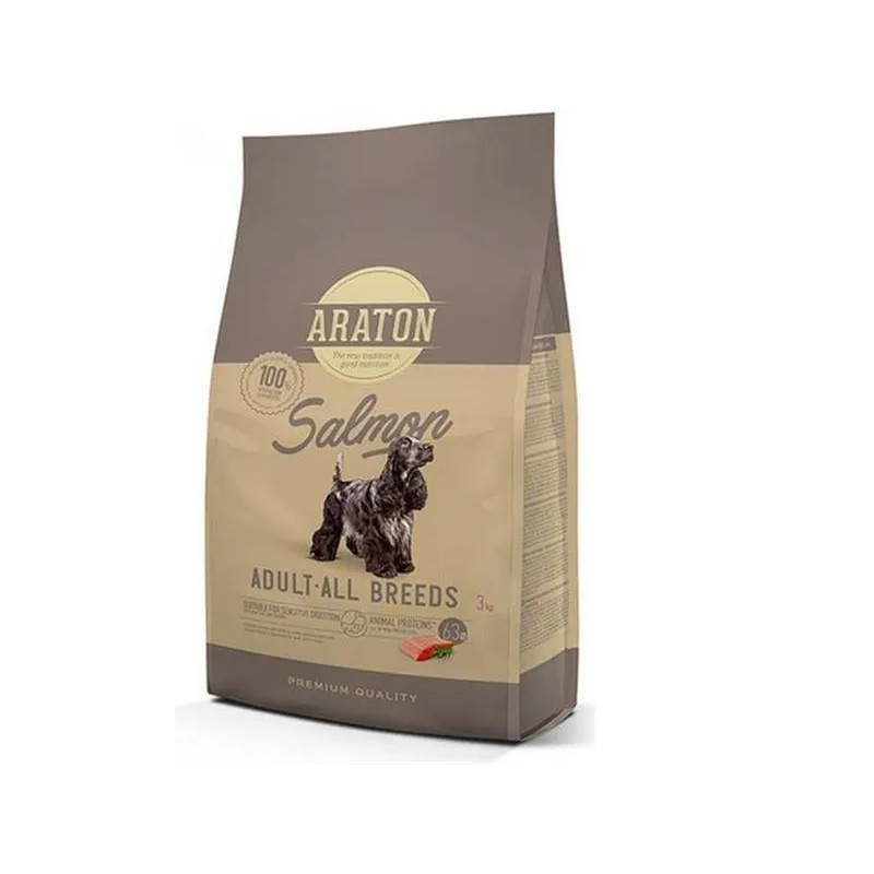ARATON kutya adult lazac NEW 3 kg