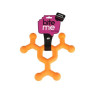 EBI+ Dawg science játék, úszó, apport, narancssárga L - 27x24x2,5cm