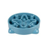 Miska DUVO+ lassú evéshez, kék 700ml - M - 25,5x25,5x5cm