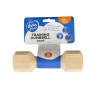 DUVO+ Játék Fa apportírozó súlyzó S - 16,5x5x5cm - 150g