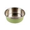 Miska DUVO+ Inox matt zöld rozsdamentes 240ml - átmérő 11,1cm