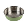 Miska DUVO+ Inox matt rozsdamentes acél zöld 750ml - átmérő 15,8cm