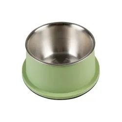 Miska DUVO+ Inox kónikus, matt zöld, rozsdamentes acél, 600ml - átmérő: 16,3cm