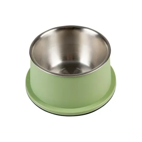 Miska DUVO+ Inox kúpos, matt zöld, 800ml - átmérő 19cm