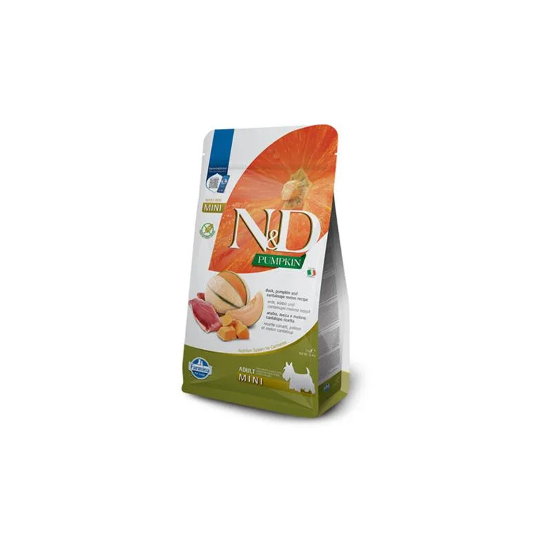 Farmina N&D dog PUMPKIN (GF) adult mini, kacsa & sárgadinnye 2 kg