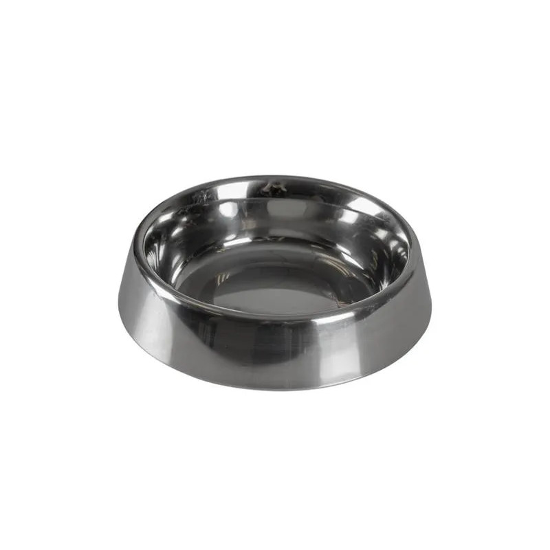 DUVO+ Inox fényes rozsdamentes acéltál L - 910 ml - 22,8 cm, hangyabiztos