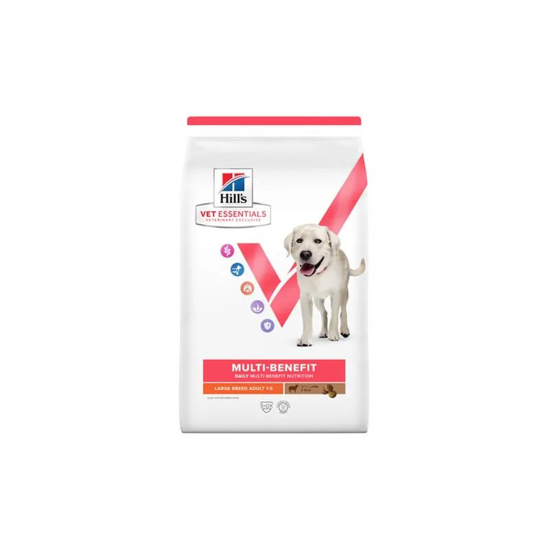 HILLS VE Canine Multi Benefit Adult Large Breed Bárány & Rizs 14 kg ÚJ