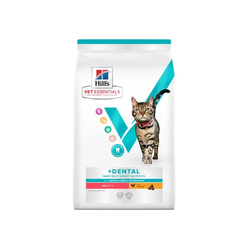 HILLS VE Feline Multi Benefit Adult Dental Chicken 250 g