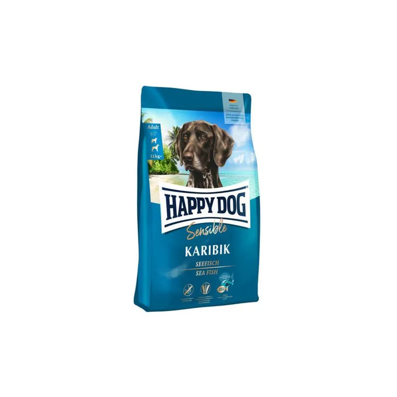 Happy Dog SUPER PREMIUM - Supreme SENSIBLE - Karibik tengeri halak 1 kg