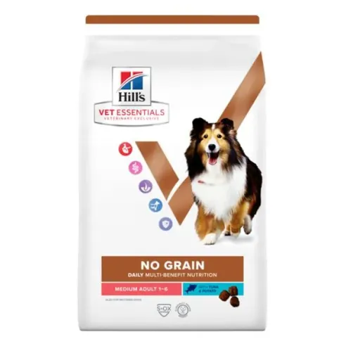 HILLS VE Canine Multi Benefit Adult Medium No Grain Tuna & Potatoes 10 kg