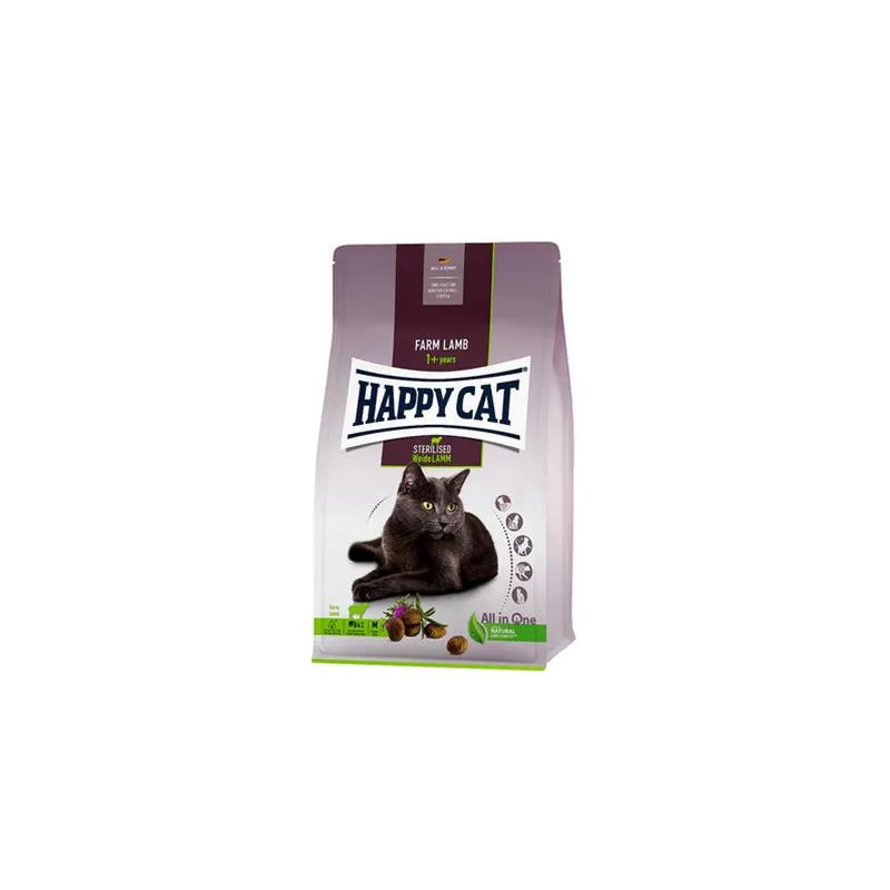 Happy Cat SUPREME - Sterilised Weide-Lamm / Bárány 1,3 kg