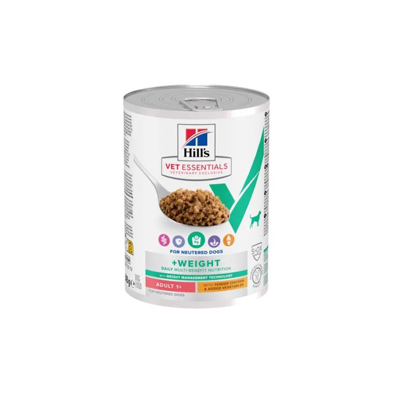 HILLS VE Canine Multi benefit Adult Weight Csirke konzerv 363 g