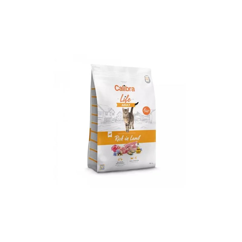 Calibra Cat Life Adult bárány 6 kg