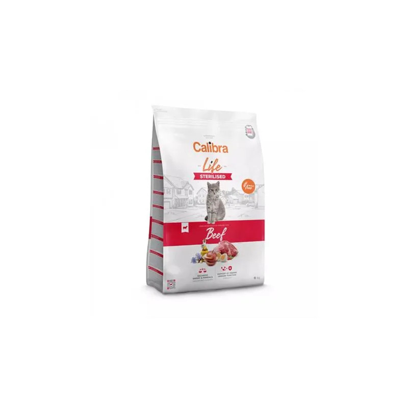 Calibra Cat Life Sterilised marhahús 1,5 kg