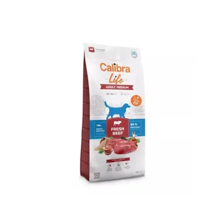 Calibra Dog Life Adult Medium Fresh Beef 12 kg