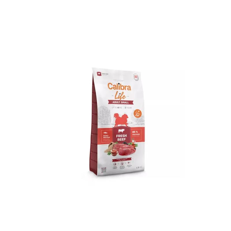 Calibra Dog Life Adult Small Fresh Beef 1,5 kg
