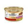 Nestlé GOURMET GOLD macska marha&csirke darabok szószban konz.12x85 g