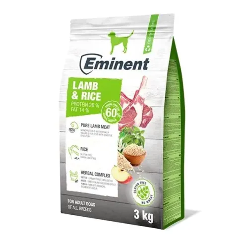 Eminent Lamb & Rice High Premium 3 kg